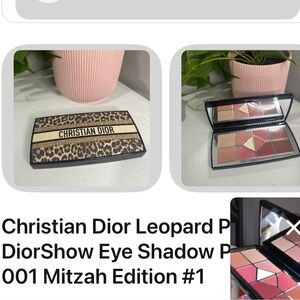 Christian Dior Leopard Print RARE Mitzah 10 Eyeshadow Diorshow Palette Brand NEW